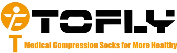 TOFLY Medical Compression Stockings 20-30 mmHg Knee High Compression Socks L 20-30mmhg Open-toe Black - product information 14