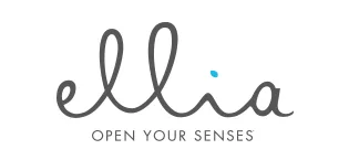 Ellia Aroma Diffuser Wind Down Essential Oil Mix - Blend of Lavender Vetiver + Clary Sage Pure Aromatherapy Diffusing Soothe Senses Ease Mind at Bed Time Relax + Release Emotional Tension - 15 ml - Ellia brand logo
