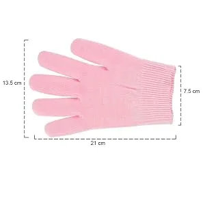Pinkiou Moisturising Gloves for Dry Hands Overnight Hand moisturising Gloves Cotton Silicone Gel Inside for Moisturizing Softening (Pink) Gloves Pink - product information 18