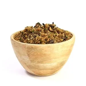 FIREPOT Porcini Mushroom Risotto (Regular) - Healthy VEGAN Dehydrated Expedition Food - Risotto bowl only