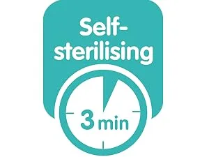 MAM Easy Start Self Sterilising Anti Colic Starter Set Newborn Bottle Set and Soother Newborn Essentials Blue (Designs May Vary) Set Blue 1 - product information 14