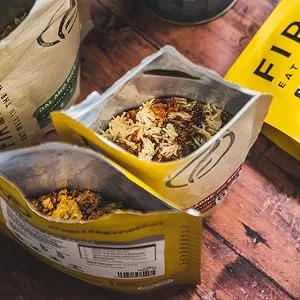 FIREPOT Dal and Rice with Spinach - Healthy VEGAN Dehydrated Expedition Food Regular - FIREPOT