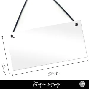 RED OCEAN Weeks Until Baby Is Due Chalkboard Hanging Plaque Baby Shower Pregnancy Gift - Sizing