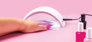 UV Led Nail Lamp 48W SUNUV UV Light for Gel Nails with Double Power Design 4 Timer Setting Lcd Display Painless Curing Over-Temperature Protection SUN7 - sunuv