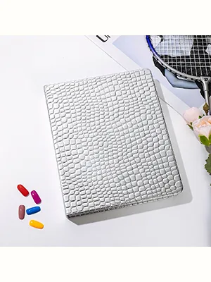 TP 120 Nail Tips Leather Cover Gel Polish Display Chart Book Nail Art Salon Tools (Rose) - product information 18