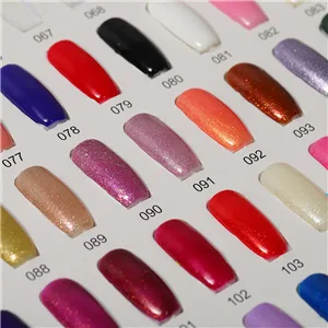 TP 120 Nail Tips Leather Cover Gel Polish Display Chart Book Nail Art Salon Tools (Rose) - product information 22
