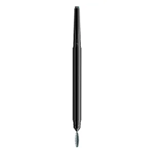 NYX Professional Makeup Precision Brow Pencil Dual Ended with Flat Tip Pencil and Spoolie Brush Vegan Formula Shade: Charcoal 07 Charcoal - product information 19