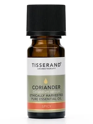 Tisserand Aromatherapy Coriander Ethically Harvested Essential Oil 9 ml - tisserand coriander ethically harvested essential oil