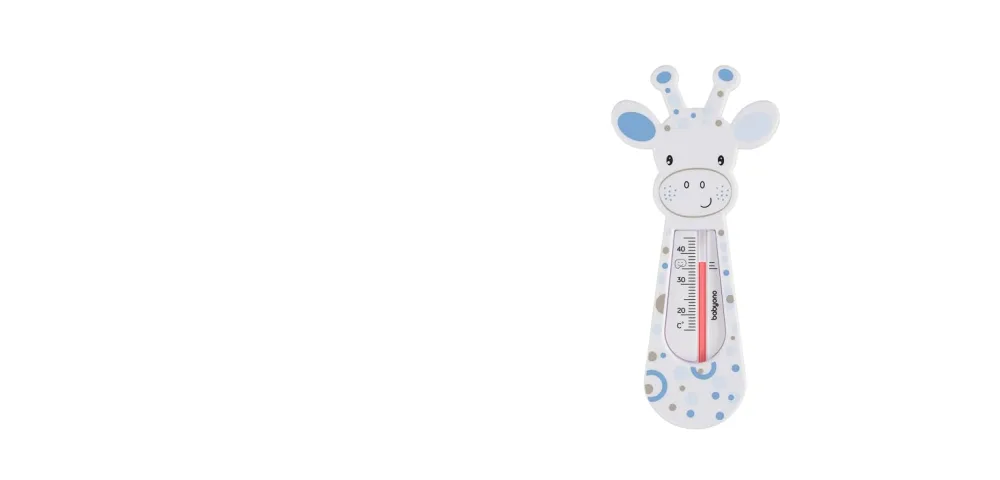 Baby Safe Floating Bath Thermometer GIRAFFE (Grey) - Bath Thermometer