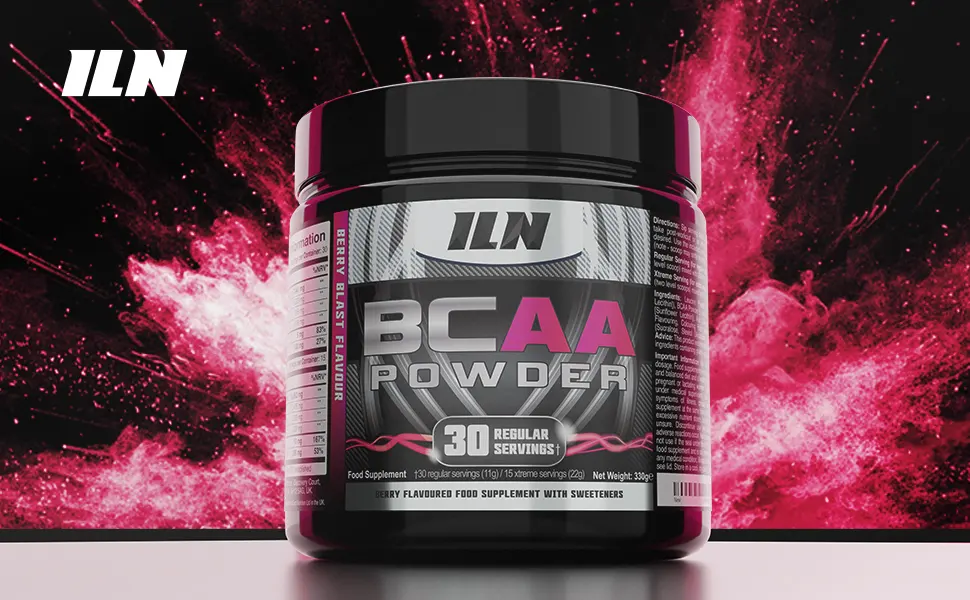 BCAA Powder (Berry Flavour) - 14 000mg+ BCAAs Per Serving - 10:1:1 Ratio - BCAA Amino Acids Drink - Pre Workout Intra Workout & Post Workout - 330 Grams 330 g (Pack of 1) - bcaa drink