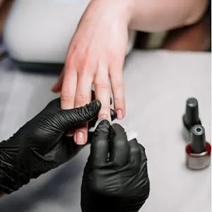 Meditrade 1284M Nitrile Examination Gloves Black Medium - Meditrade