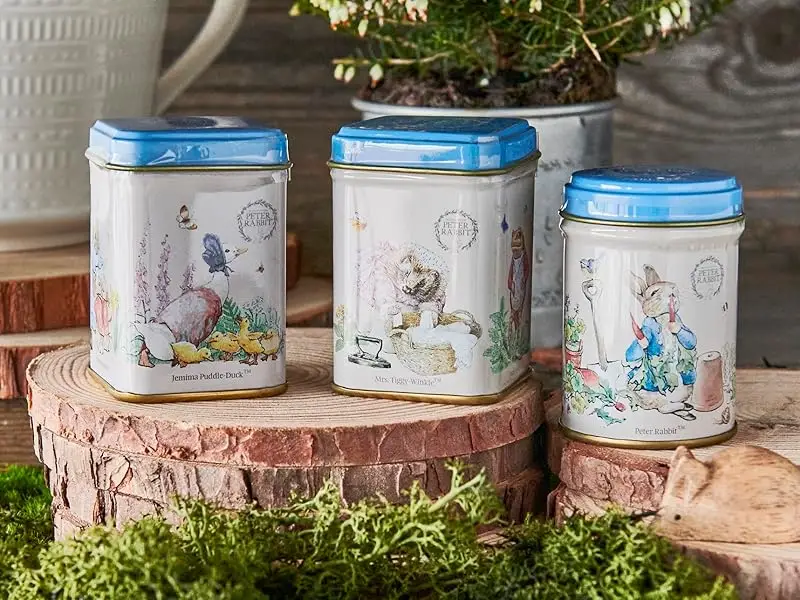 New English Teas Peter Rabbit Tea Tins 3-Pack | GoSupps.com