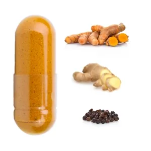 Organic Turmeric Curcumin Capsules Triple Strength with 95% Curcumin - Ginger & Black Pepper for Maximum Absorption High Strength Supplement 2130mg Serving - Turmeric curcumin supplement