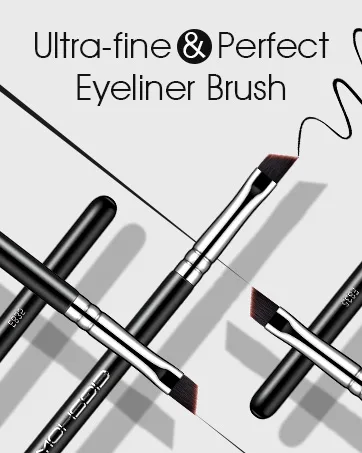 EIGSHOW Eyeshadow Primer Brush Flat Concealer Brush Professional Tools for Applying Cream Blending Liquid Shadows Eye Primer Base(E828) - 835-3