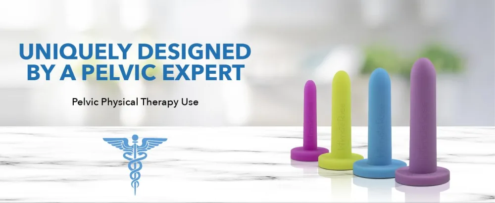 Intimate Rose Small 4-Pack Silicone Dilators for Women & Men Sizes 1-4 4 Count (Pack of 1) - Dilator
