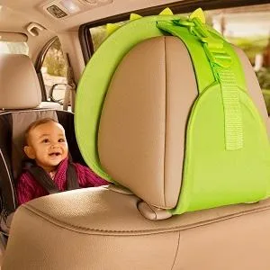 Munchkin Baby In-Sight Car Mirror Animals Swing For Entertaining Fun Green Baby In-Sight Swing - product information 20