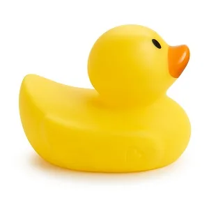 Munchkin White Hot Safety Rubber Bath Duck Toy Pack of 1 - rubber duck