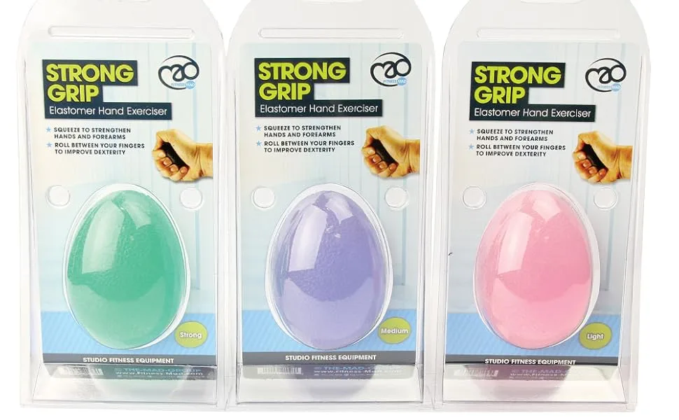 Fitness Mad Srong Grip Hand Exerciser Light Pink - Hand Grips