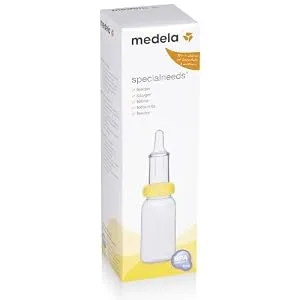Medela SpecialNeeds BPA-Free Feeder Set - Medela SpecialNeeds bottle with oneway valve SpecialNeeds teat with compression control Medela Special Needs Feeder - product information 17