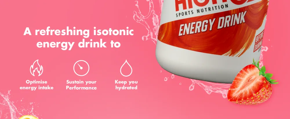 HIGH5 Energy Drink With Protein Blend of Carbohydrates Protein & Electrolytes (Citrus 1.6kg) Citrus 1.6kg - Energy Drink Info Desktop