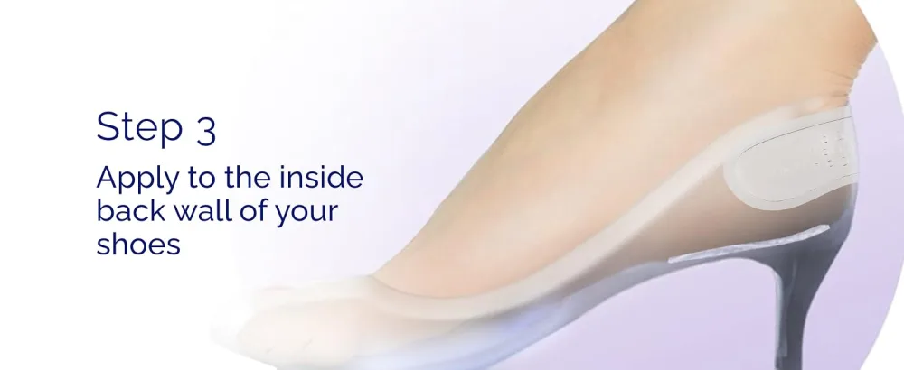 Scholl Party Feet Invisible Gel Heel Shields 2 Count (Pack of 1) - Scholl