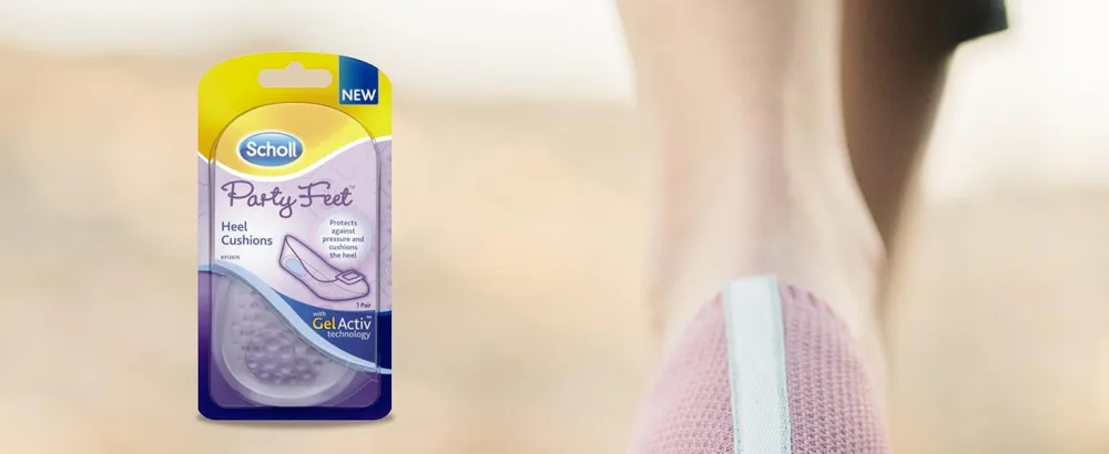Scholl Party Feet Gel Heel Cushion - Scholl
