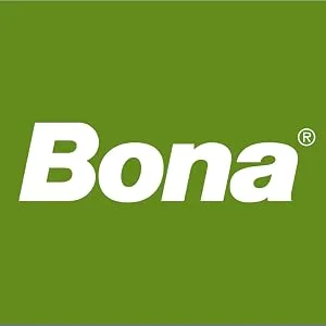 Bona Hard-Surface Floor Cleaner Liquid - for Stone Tile Laminate & LVT Floors - 1 Litre Spray Bottle - bona brand logo green background