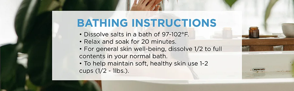 Westlab Pure Mineral Bathing Dead Sea Salt 1kg (Packaging May Vary) Unscented 1 kg (Pack of 1) - how to use