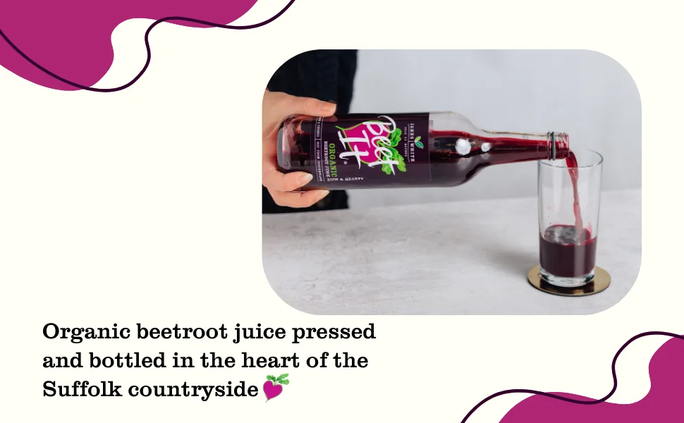Beet It Organic Beetroot Juice (250ml x 12) Picked and Pressed Beetroot 12x250ml - Beet It A+ Page 2
