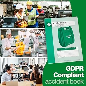 Safety First Aid Group Pupil Accident Book A4 A4 Pupil Accident Book - A4 Accident Book
