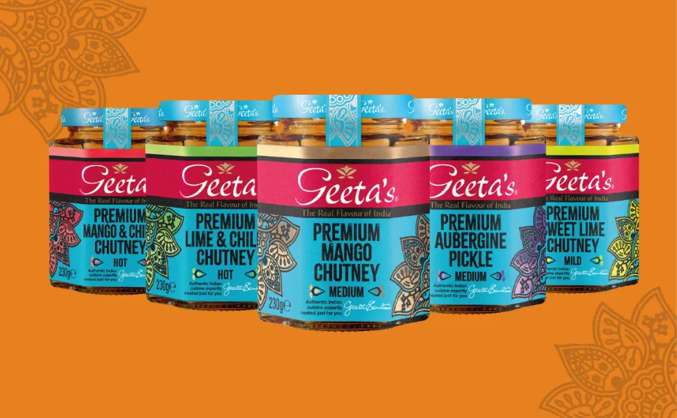 Geeta's Premium Chutney Mango 1.5kg Medium Premium Mango 1.5 kg (Pack of 1) - chutneys and pickles
