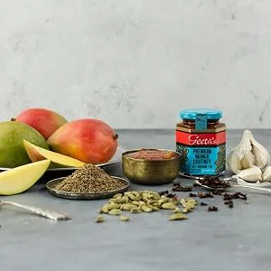 Geeta's Premium Chutney Mango 1.5kg Medium Premium Mango 1.5 kg (Pack of 1) - mango chutney lifestyle