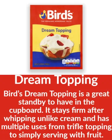 Bird's Original Homemade Taste Instant Custard Powder Dessert Mix 3 Kg (Pack of 1) - Dream Topping