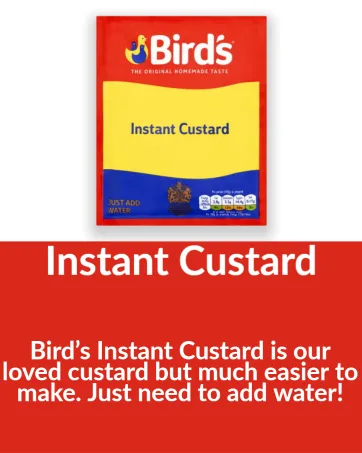 Bird's Original Homemade Taste Instant Custard Powder Dessert Mix 3 Kg (Pack of 1) - Instant Custard