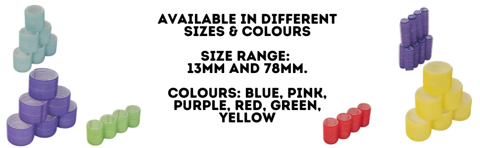 Hairtool Cling Roller - Various Sizes (15mm Blue) - product information 27