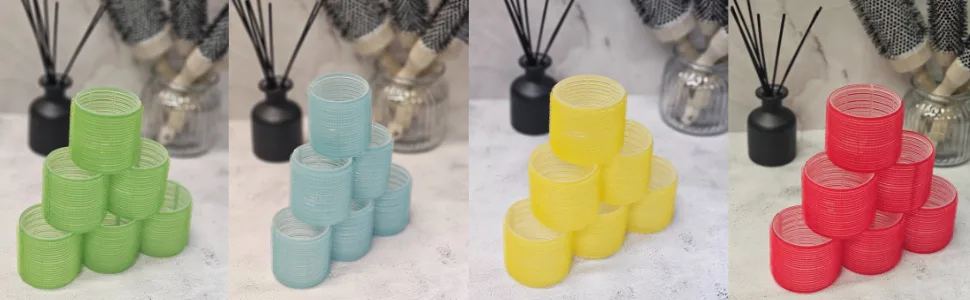 Hairtool Cling Roller - Various Sizes (15mm Blue) - lifestyle