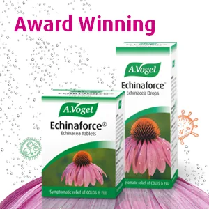 A.Vogel Echinaforce Echinacea Tablets | Relieves Cold & Flu Symptoms by Strengthening the immune System | 42 Tablets - Part of our multi-award winning Echinaforce range