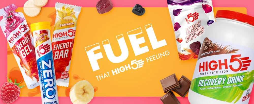 HIGH5 Energy Hydration Drink Refreshing Mix of Carbohydrates and Electrolytes (Berry 1kg) Berry 1 kg - Fuel That HIGH5 Feeling Desktop