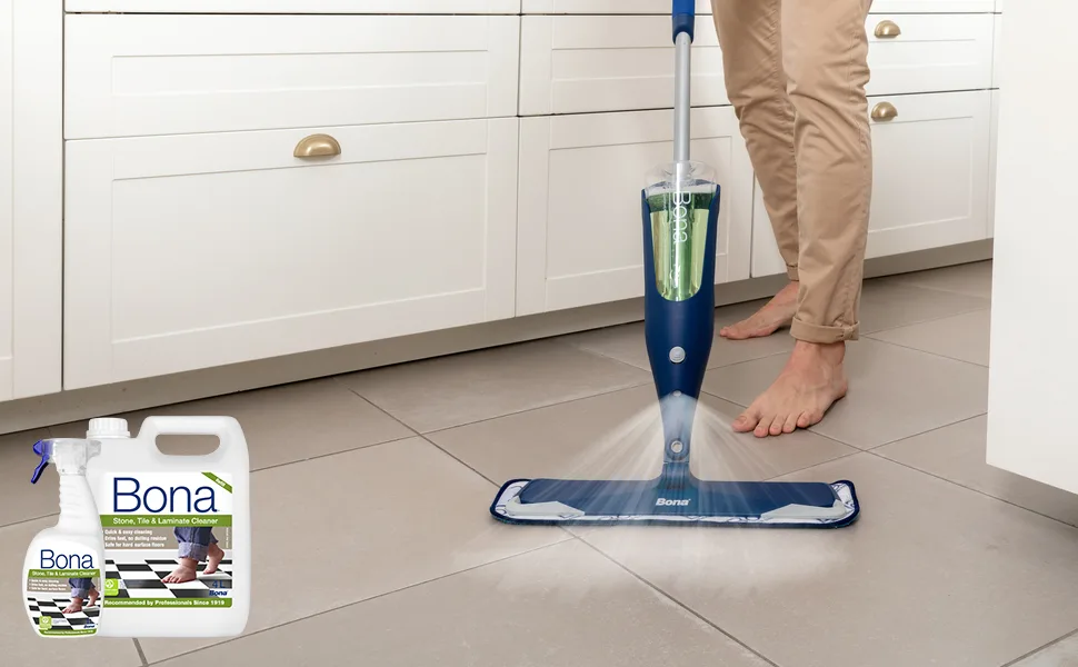 Bona Floor Cleaner Liquid | Hard-Surface | Robot Liquid | LVT & Laminate Floor Cleaner | Tile Cleaner | Stone Floor Cleaner | Robot Liquid | 4 Litre Floor Cleaning Liquid Refill Bottle - OLD_Bona Hard-Surface Floor Cleaner - 4 Litre Refill_A+ Content_Header
