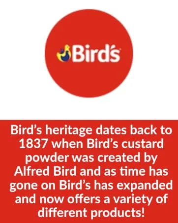 Bird's Original Homemade Taste Instant Custard Powder Dessert Mix 3 Kg Tub(Pack of 1) - birds