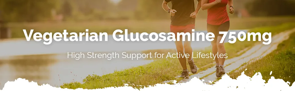Vegetarian Glucosamine 900mg | 360 Capsules | Manufactured in The UK - S3671