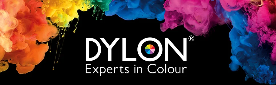 Dylon Wash & Dye Fabric Dye for Clothes & Soft Furnishings - Intense Black / Velvet Black - Dylon