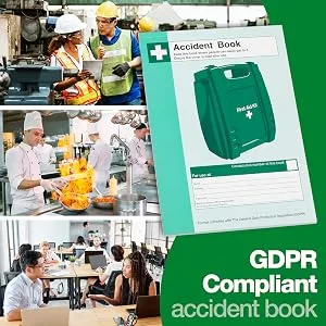 Safety First Aid Group Accident Book A5 A5 Accident Book - A5 Accident Book