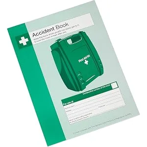 Safety First Aid Group Accident Book A5 A5 Accident Book - Accident Book