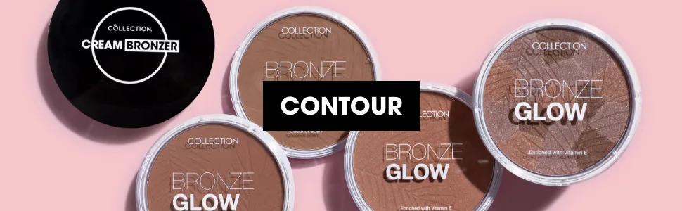 Collection Cosmetics Bronze Glow Highly Pigmented Matte Bronzer 15g Matte Terracotta - contour