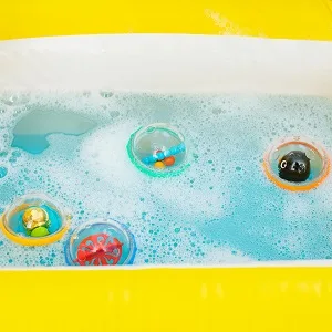 Munchkin Float and Play Bubbles Bath Toy 2 count (Pack of 1) 2 Pack - bath toys