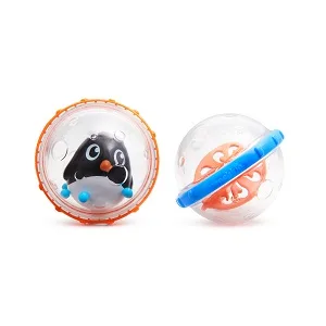 Munchkin Float and Play Bubbles Bath Toy 2 count (Pack of 1) 2 Pack - bath toys