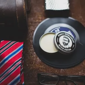 Beard Balm by Percy Nobleman - New all Natural Leave in Conditioner For Men - beard balm