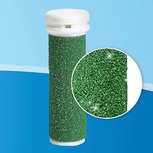 4 x Super Coarse Micro Mineral Replacement Rollers Compatible with Emjoi Micro Pedi - coarse roller