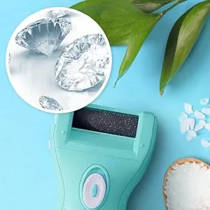 4 x Super Coarse Micro Mineral Replacement Rollers Compatible with Emjoi Micro Pedi - diamond crystals
